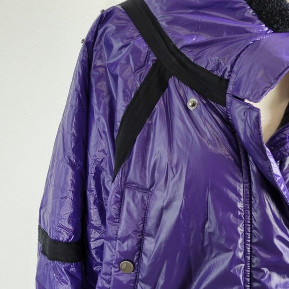 FREE PEOPLE MOVEMENT Vagabond Fleece Bomber jacket Sz M NEW - Picture 6 of 14